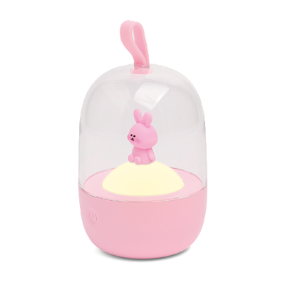 Ночник LUMINARTE TL06 Зайчик розовый 2700K USB, аккум, диммер купить Ночники