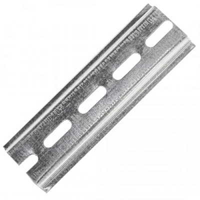 DIN-рейка перфорированная 75мм купить Комплектующие