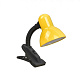 Лампа настольная SVK 66108B YL E27 40W Жёлтый прищепка купить Ламповые