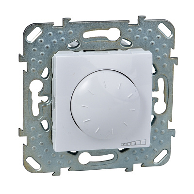 Светорегулятор поворотный 40-400W Unica Белый MGU5.511.18ZD Белый купить Unica