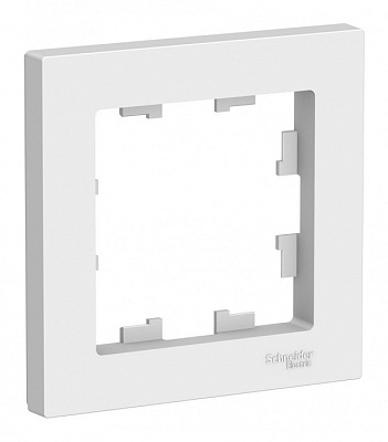 Рамка 1 пост AtlasDesign Белый SE ATN000101 купить AtlasDesing