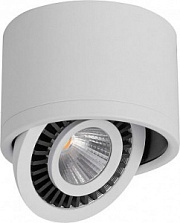 купить Точечный светильник Feron AL523 накладной светодиодный 10W 4000K 900Lm белый поворотный 87*65mm Накладные