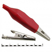 купить Зажим "крокодил" TDM SQ0541-0001 3А 40мм красный Комплектующие