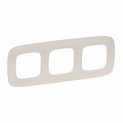 купить Рамка 3 поста Legrand Valena Allure Крем 754313  Legrand Valena Alure