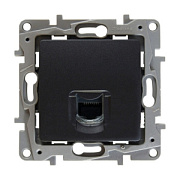 купить Розетка компьютерная RJ45 6 категория Legrand Etika 672653 Антрацит Legrand Etika