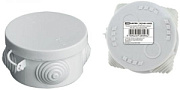 купить Коробка распаячная 85*40 (круг) IP54 1401-0502 Коробки монтажные