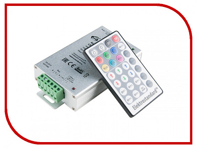 Контроллер Elektrostandard LSC 008 RGB 12В 144Вт 12A IP42 +пульт купить Управление светом (быт)