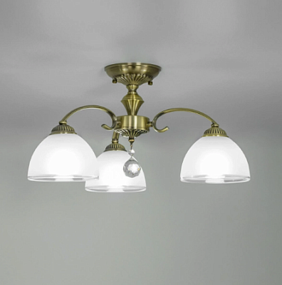 Люстра ламповая CITILUX CL417133 Франческа бронза/матовый E27 75W *3 купить Ламповые люстры