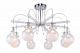 Люстра ламповая LINVEL LV 9255/8 Вольфрам Хром E14 40W *8 купить Ламповые люстры