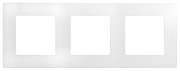 купить Рамка 3 постовая Legrand Etika 672503 Белый Legrand Etika Рамки