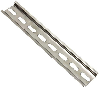 DIN-рейка перфориров.оцинков. 110мм  купить Комплектующие