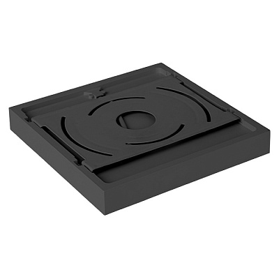 Накладной светильник Feron AL267 12W 960Lm 4000K IP44 121*121*26 51302 черный купить Накладные (Бублики)