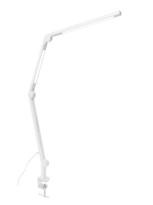 Лампа настольная светодиодная Artstyle TL-416W Белый 2*10W 800Lm 3000-6000K струбцина купить Настольные