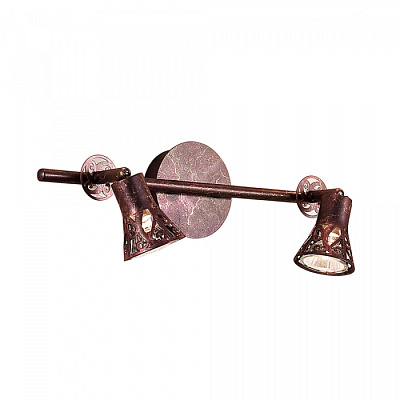 Спот CITILUX CL519524 ВИНОН антик GU10 2*50W купить Споты