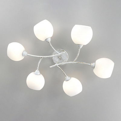 Люстра ламповая CITILUX CL148160 Флорида Белый/Патина Е14 60W *6 купить Ламповые люстры