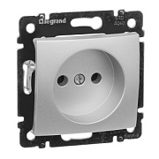 купить Розетка б/з Legrand Valena  Алюминий 770116 Legrand Valena