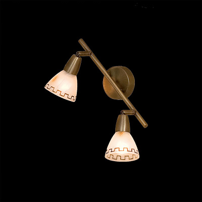 Спот CITILUX CL507523 Афина бронза выключатель Е14 2*60W купить Споты