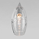 Подвесной светильник EUROSVET 50222/1 Прозрачный /Хром Е27 40Вт D120 H360-1400 купить Подвесные светильники