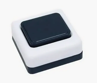 Кнопка для звонка В31-01 квадратная чёрная клавиша купить Звонки