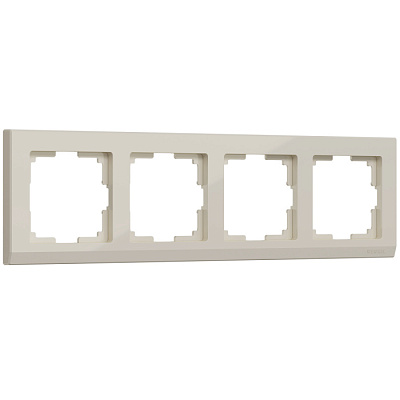 Рамка 4 поста Werkel WL04-Frame-04 слоновая кость W0041803 купить Werkel  Рамки