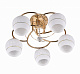 Люстра ламповая LINVEL LV 9202/5 Барбара золото E27 60W *5 купить Ламповые люстры