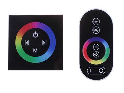 Контроллер Redigle RG-KQ-23 для ленты RGB сенсорная панель, пульт купить Управление светом (быт)