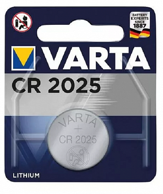 Батарейка Varta CR2025  купить Батарейки, Аккумуляторы, з/у