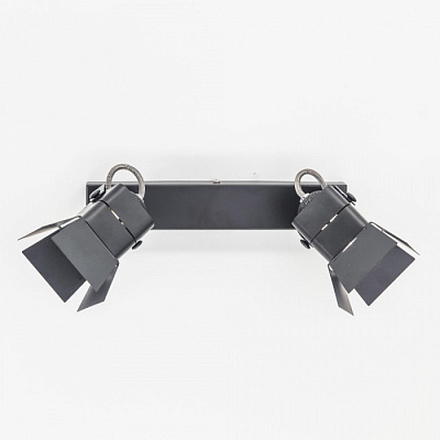 Спот CITILUX CL526522S Рубик черный GU10 2*50W купить Споты