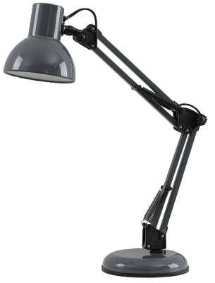 Лампа настольная Artstyle HT-704GY серый E27 60W купить Ламповые