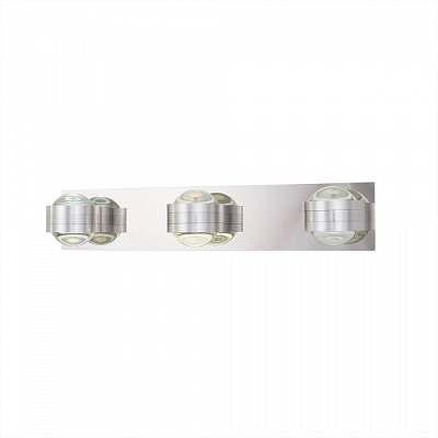 Спот CITILUX CL552331 ПОИНТ хром светодиоды 3000К 3*6W купить Споты