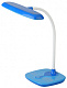 Лампа настольная светодиодная ЭРА NLED-432  6W 2K-4K-6K диммер синий детский  купить Светодиодные