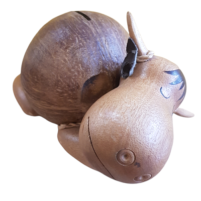 2023 Копилка Бычок кокос купить Фигурки