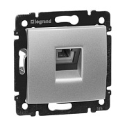 купить Розетка RJ11 Legrand Valena Алюминий 770138 Legrand Valena