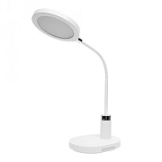 купить Лампа настольная светодиодная Ultraflash UF-803 С01 белый 12W 450Lm 3-4-6К диммер ночник Настольные