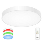 купить Люстра светодиодная CITILUX CL724105G0 Купер Белый 105W ПУЛЬТ до 28 кв.м Светодиодные люстры