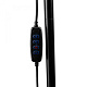 Торшер светодиодный Ultraflash UF-833 С02 12W 450Lm 3-6К черный диммер 3 в1 купить Торшеры