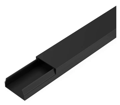 Кабель-Канал 20*10 черный 2м купить Кабель несущие системы