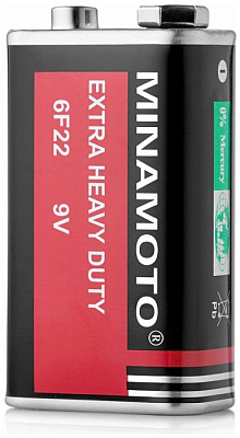 Батарейка Minamoto 6F22 9V солевая купить Батарейки, Аккумуляторы, з/у