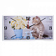 Часы настенные 21Век 1939-007 "Котенок и цветы" купить Часы