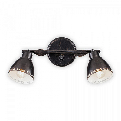 Спот CITILUX CL509522 Робуста венге Е14 2*60W купить Споты