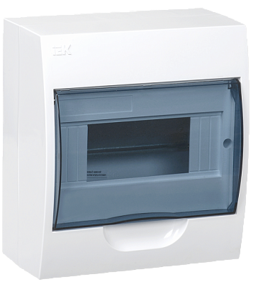 Бокс  ЩРН-П-8 мод.навесной пластик IP44 IEK купить Боксы