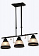 Люстра ламповая LINVEL LV 9153/3 Альтаир Черный E27 60W *3 купить Ламповые люстры