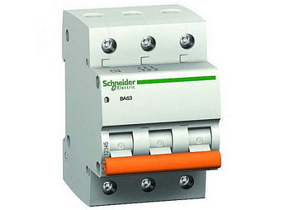 SE Домовой ВА63 Автоматический выключатель 3P 25A купить Schneider Electric