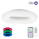 Люстра светодиодная CITILUX CL732A800G Стратус СМАРТ RGB 115W до 31кв.м ПУЛЬТ работает с Алисой**** купить Светодиодные люстры