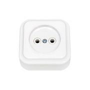 купить Розетка 1-ая ПРАЛЕСКА РА16-255 ОУ 16А 220В Светоприбор Беларусь накладные