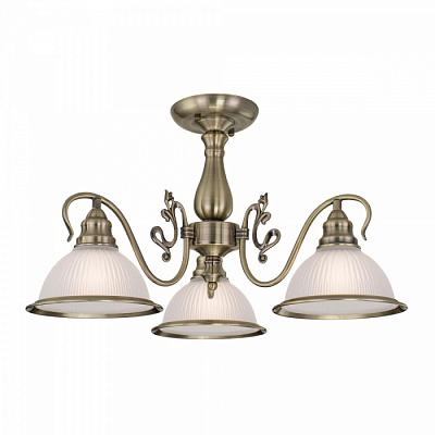 Люстра ламповая CITILUX  CL434131 Идальго Бронза E27 75W*3 купить Ламповые люстры