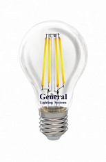 купить Лампа филамент General GLDEN-A60S-DEM-13-230-E27-4500 A60 13W E27 4500K 950Lm диммируемая 686600 Диммируемые светодиодные
