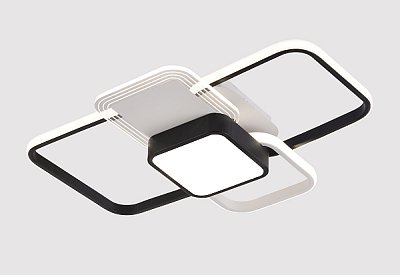 Люстра светодиодная MS 1160/5 Тинео 152W Белый/черный 3000-6000K 6099Lм диммер до 17 кв.м купить Светодиодные люстры