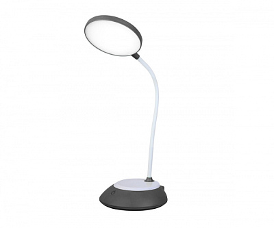 Лампа настольная светодиодная Ultraflash UF-744 С08 серый 6W купить Светодиодные