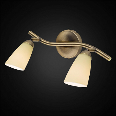 Спот CITILUX CL501523 Белла золото матовый Е14 2*60W купить Споты